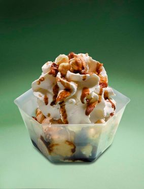 IJs met caramelsmaak