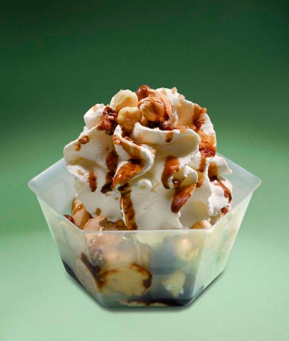 IJs met caramelsmaak