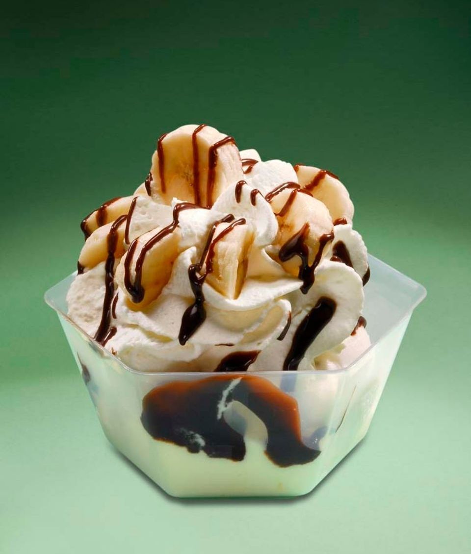 IJs met chocoladesmaak